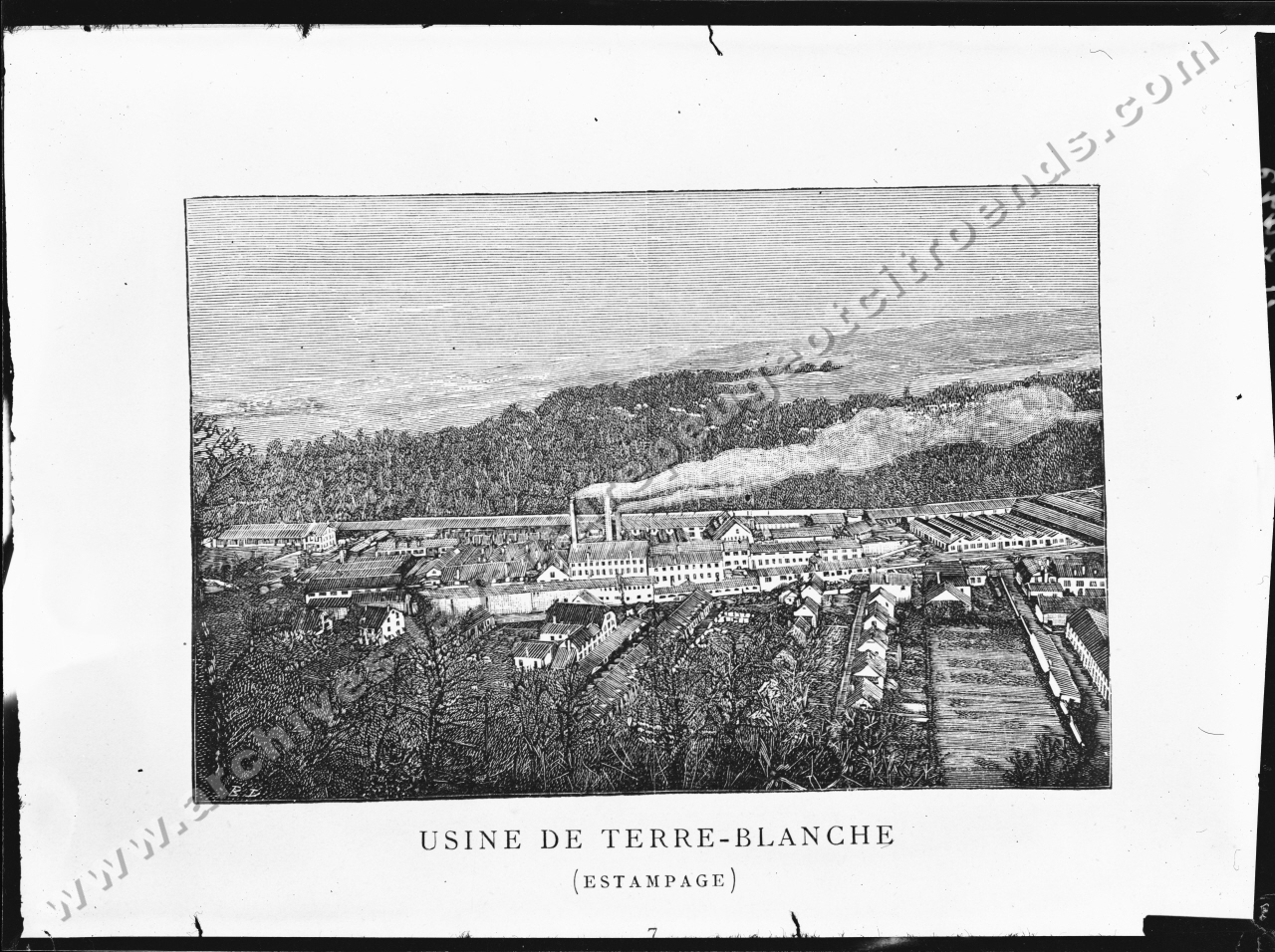 Usine de Terre Blanche (estampage)