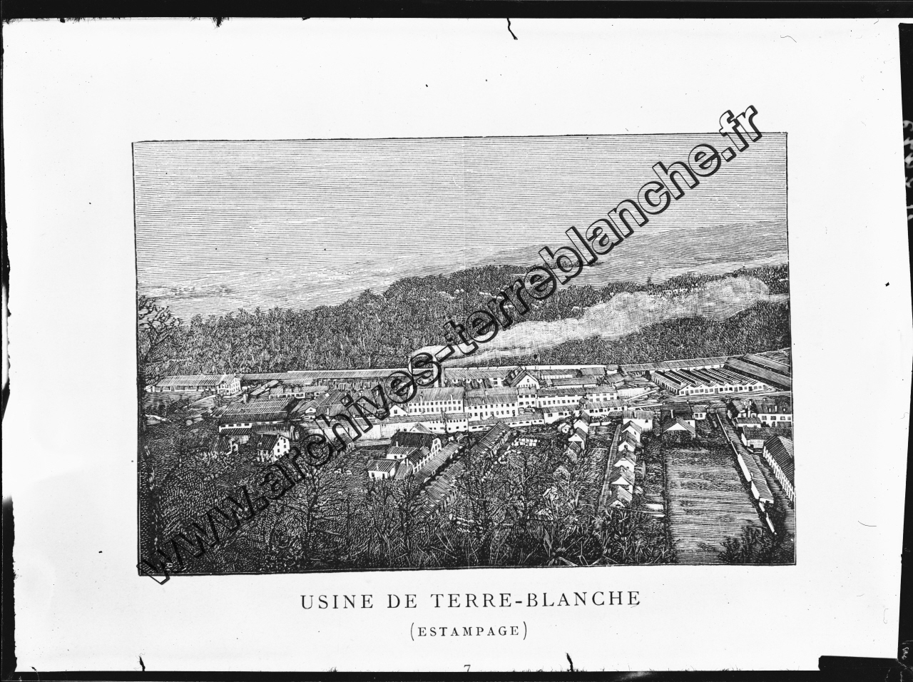 Usine de Terre Blanche (estampage)