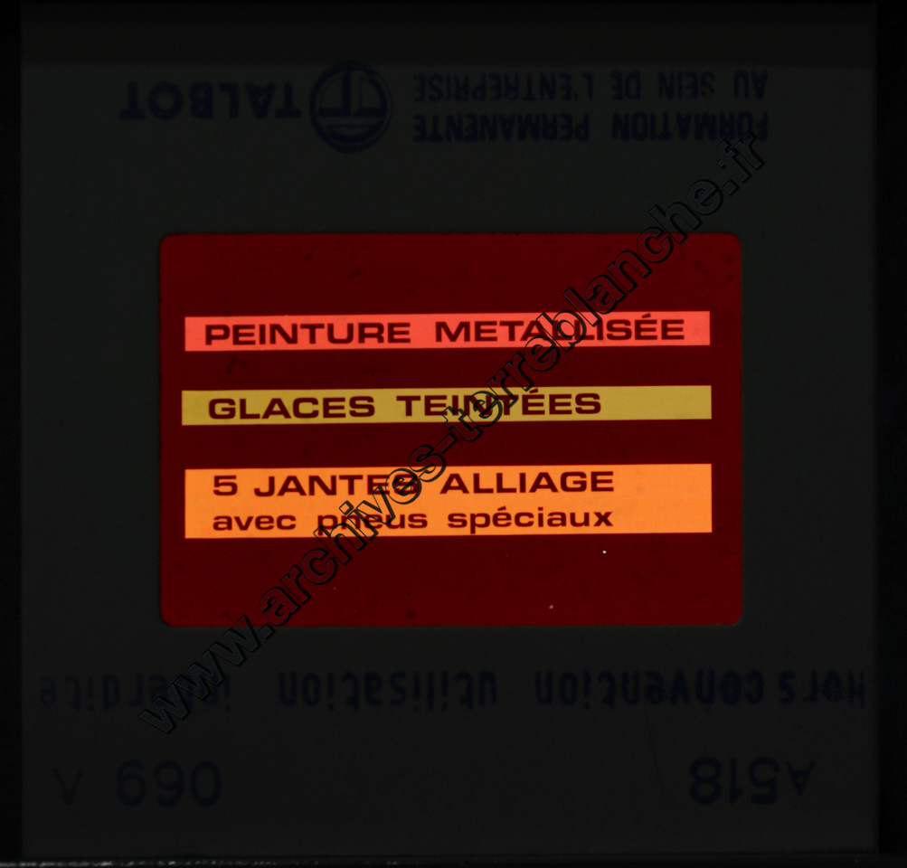 Talbot Tagora (Partie 1)