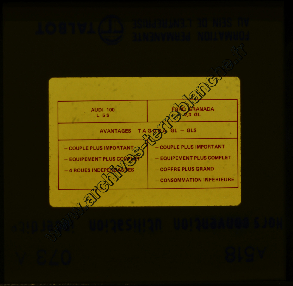 Talbot Tagora (Partie 1)