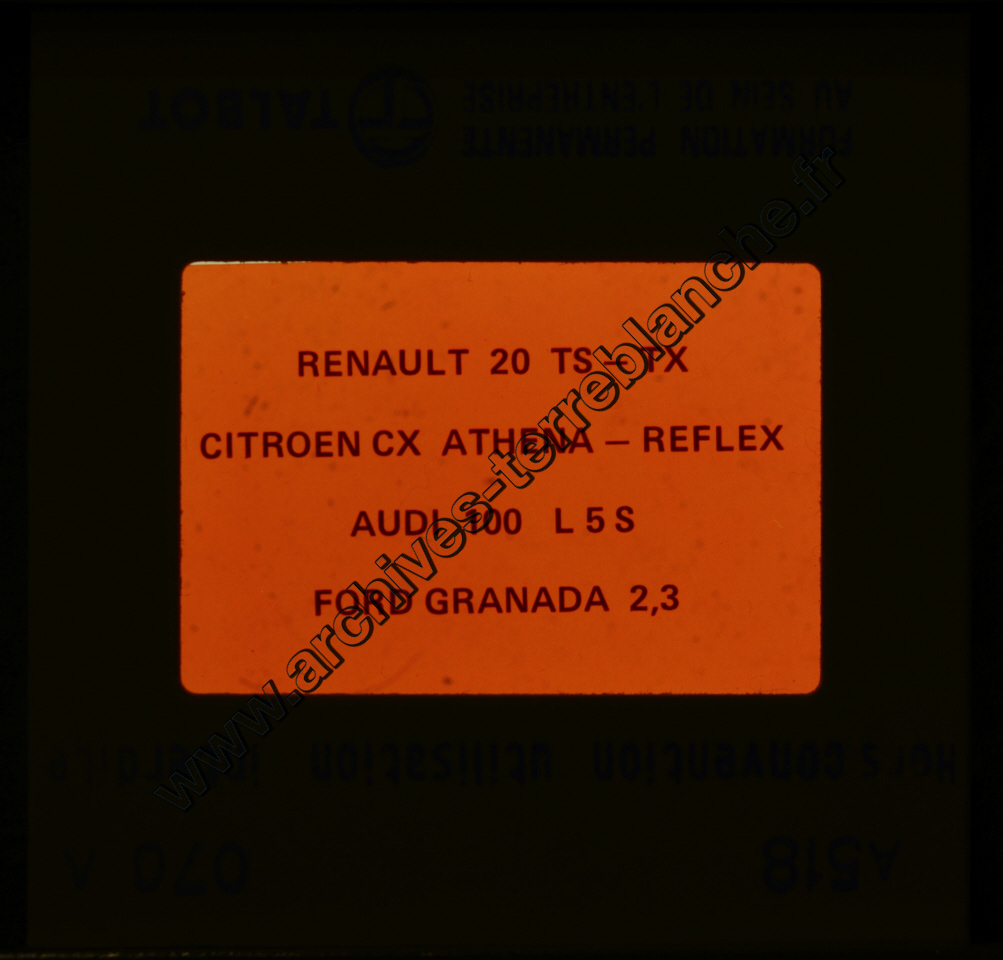 Talbot Tagora (Partie 1)