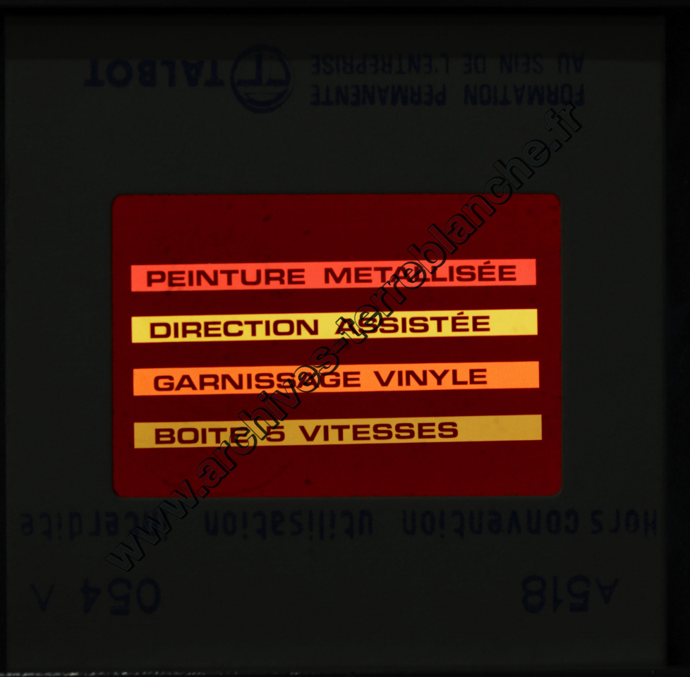 Talbot Tagora (Partie 1)