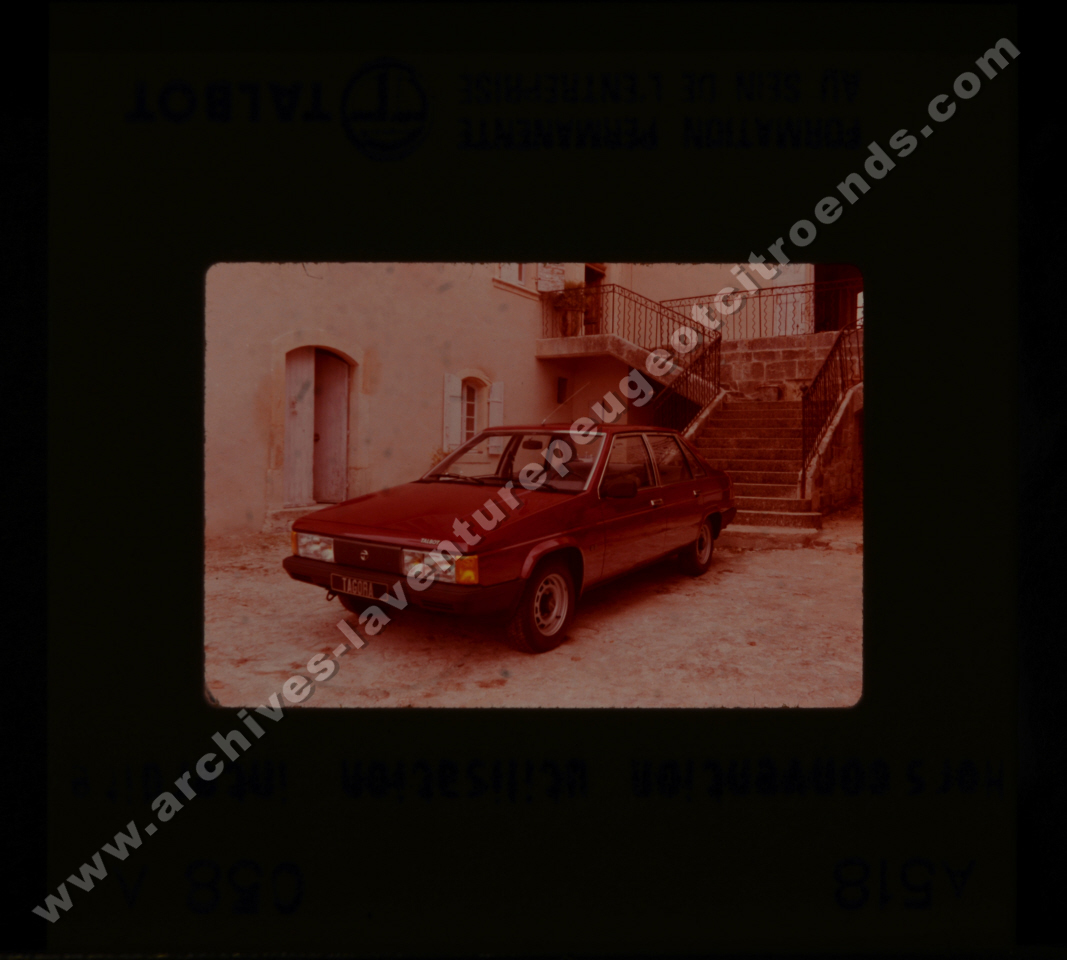 Talbot Tagora (Partie 1)