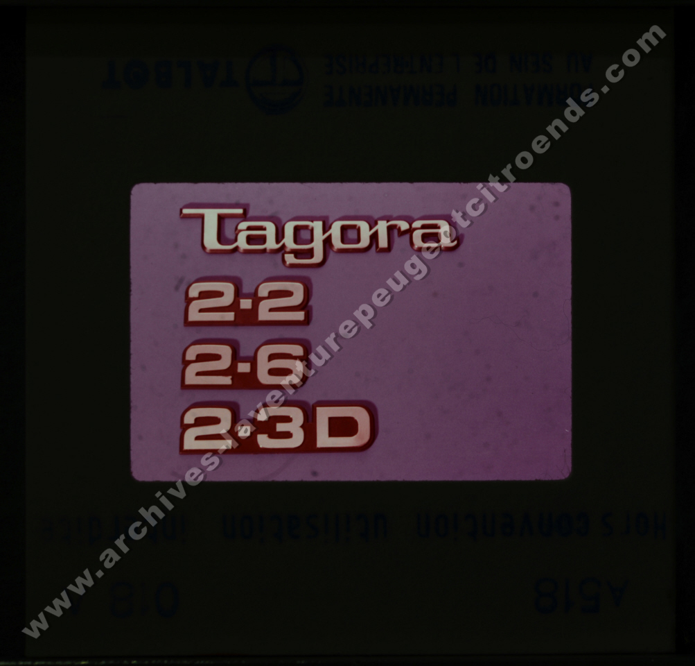 Talbot Tagora (Partie 1)