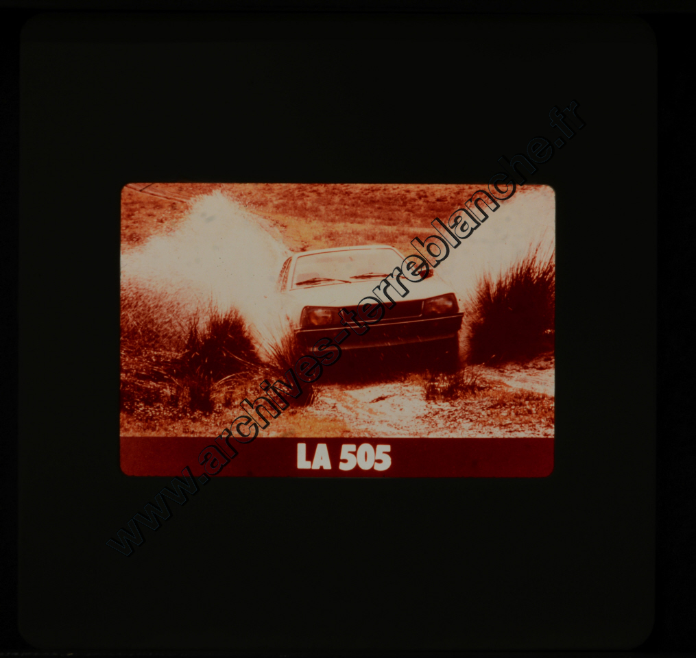 Lancement 505 Peugeot