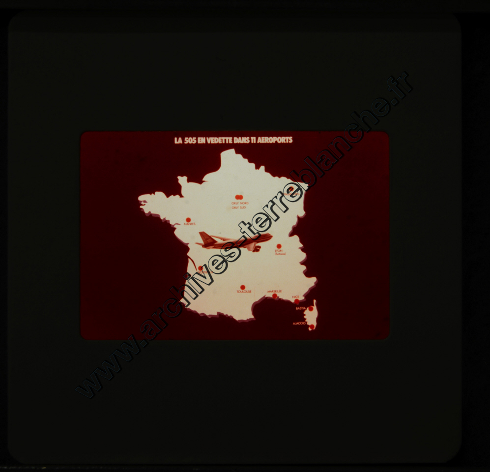 Lancement 505 Peugeot