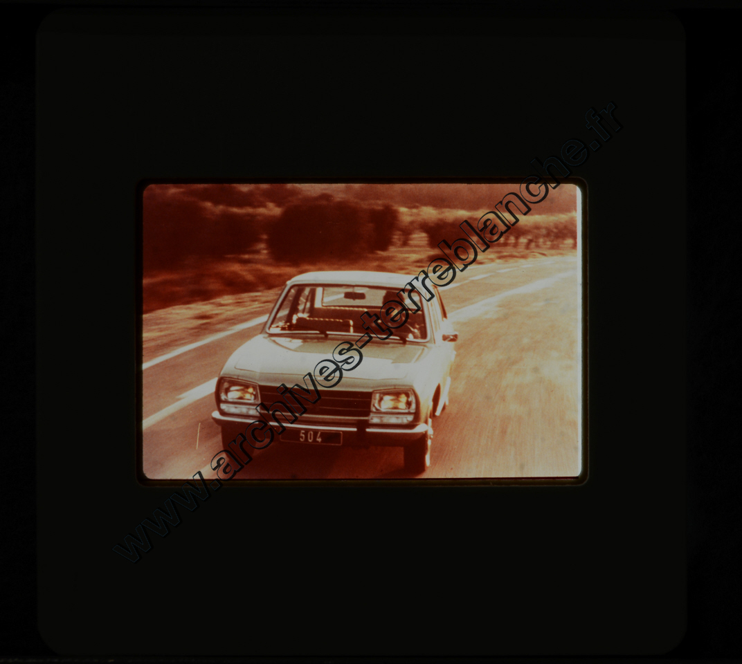 Lancement 505 Peugeot