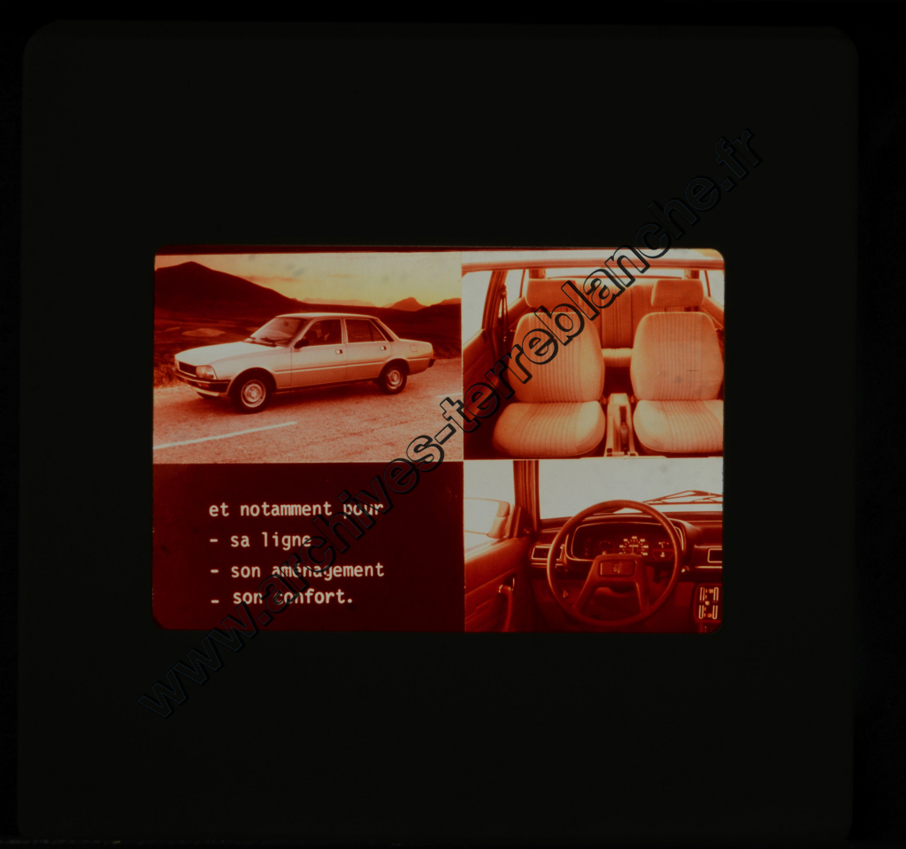 Lancement 505 Peugeot