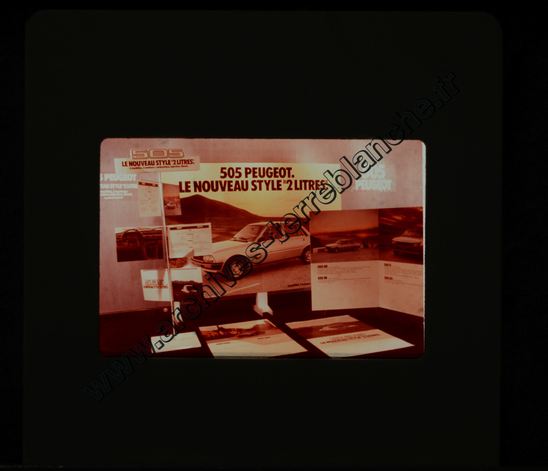 Lancement 505 Peugeot