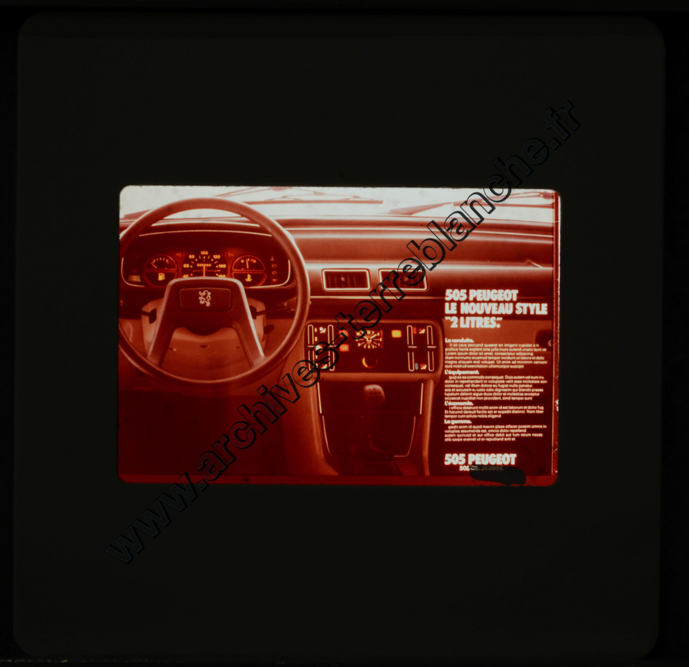 Lancement 505 Peugeot