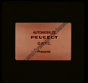 Lancement 505 Peugeot