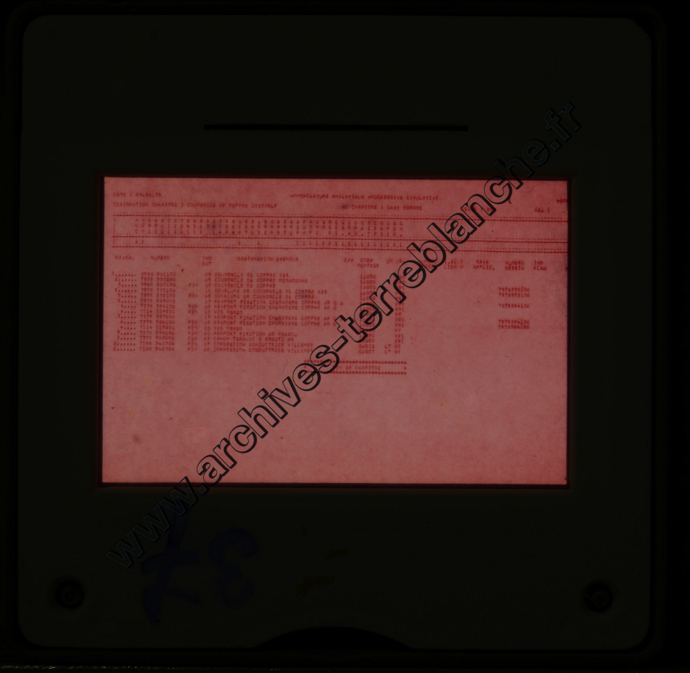 Peugeot Nomenclature Audio-Visuel n°1(partie 2)